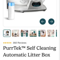 PurrTek™ Self Cleaning Automatic Litter Box