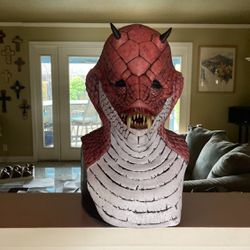 Silicone Devil Snake Mask
