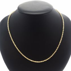 Gold Chain Rope 10k Solid New 