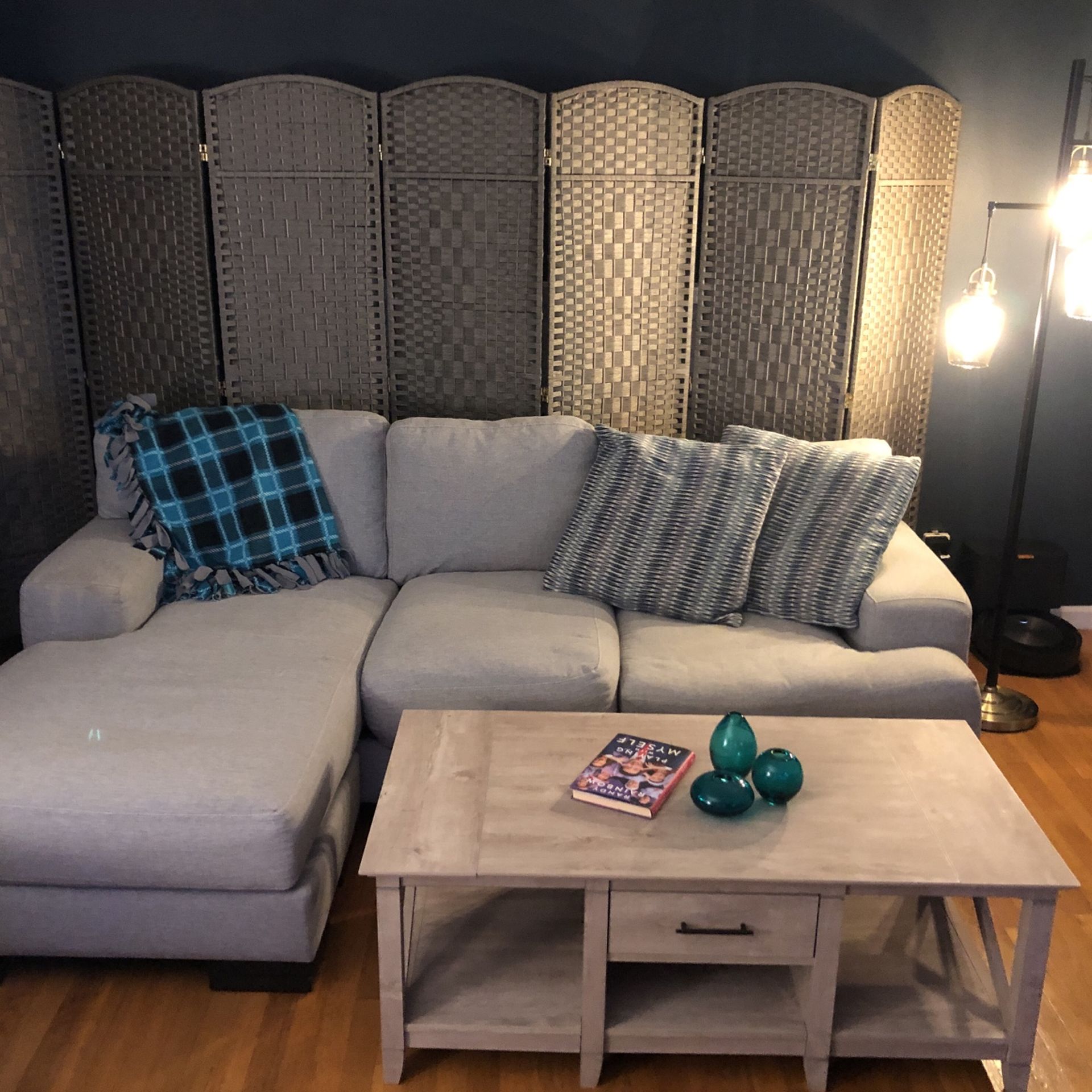 Couch With Reversible Chaise