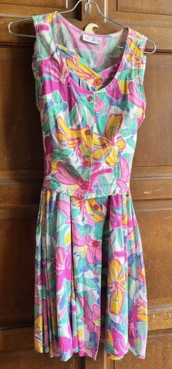 Vintage 1980s Ken Done Set (Top + Skirt) + Tee