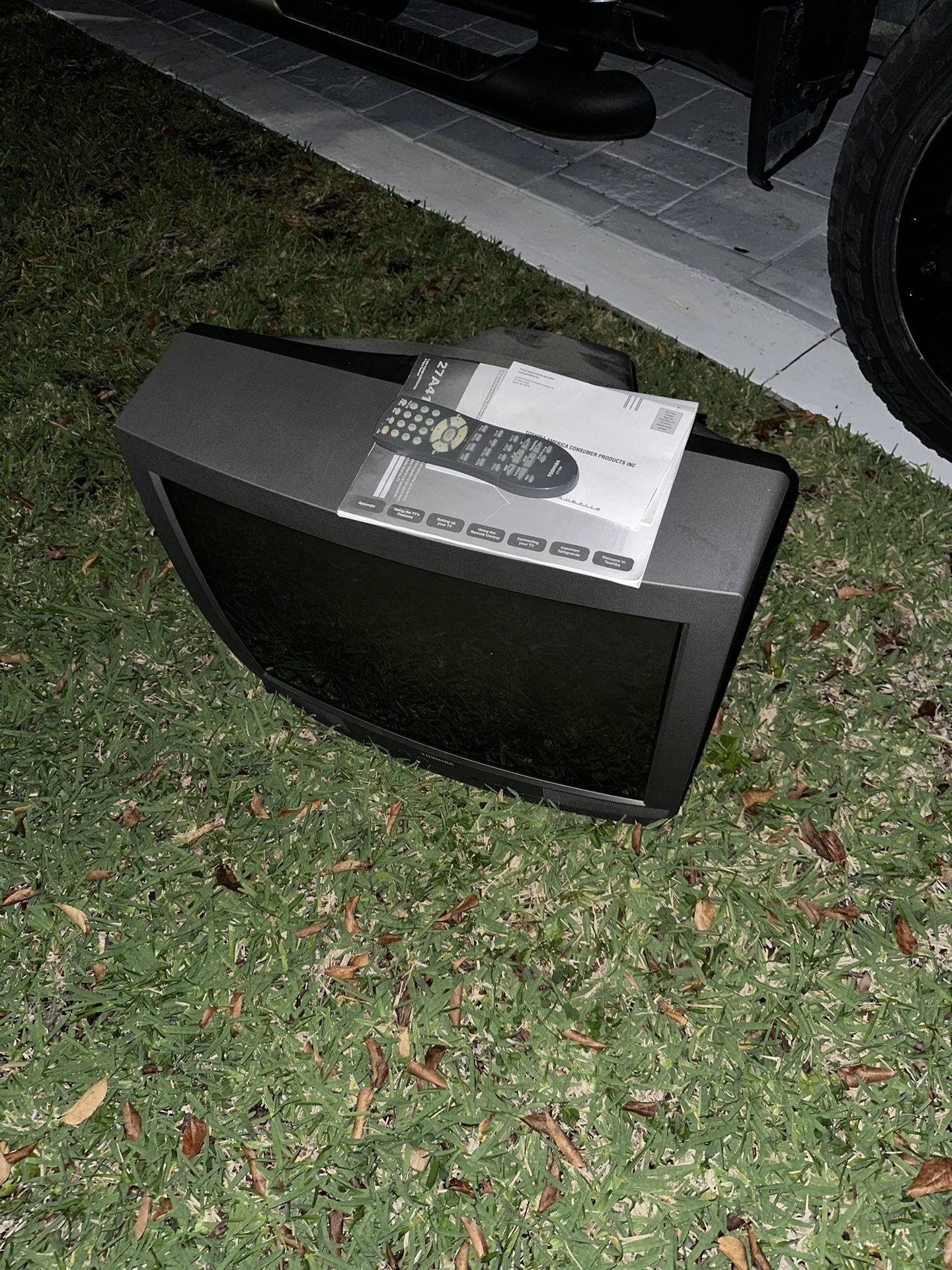 toshiba vintage tv