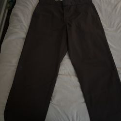Straight Leg Brown Dickies 34x32