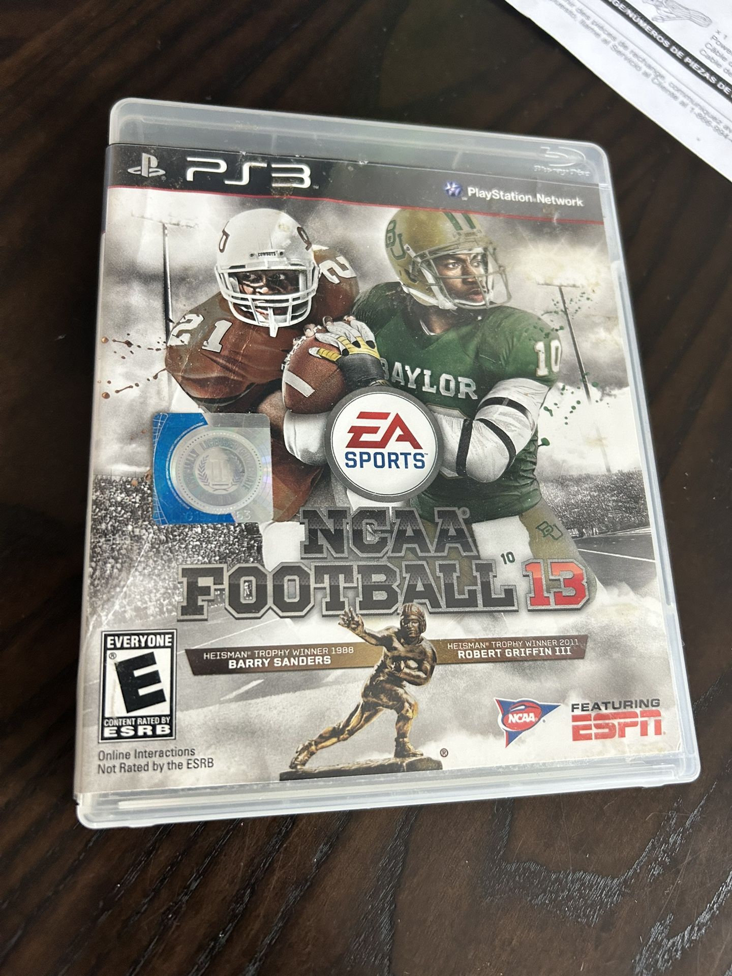 PlayStation 3 NCAA Football 13, PS3 VideoGames, 