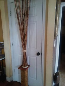 Bamboo tall decor