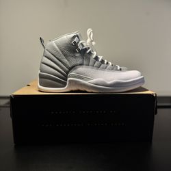 Air Jordan 12 Retro “Stealth Grey / White” Size 11 – Lightly Worn / Retro Jordans 