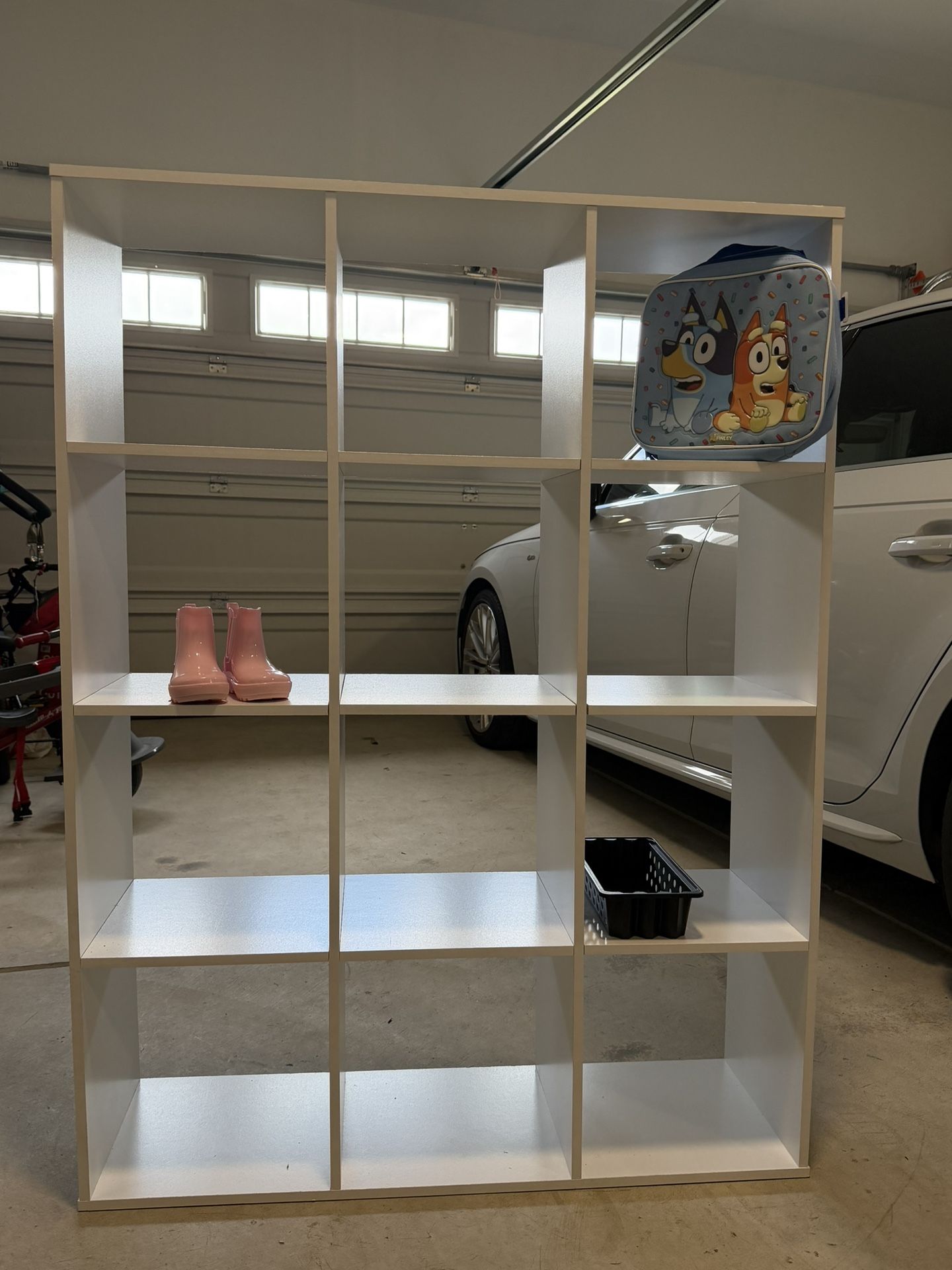 36x48 Inch White Cube Storage Shelf - $20