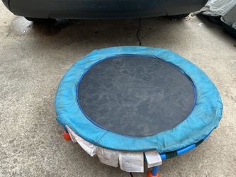 A good trampoline (35” diameter x 9” tall)