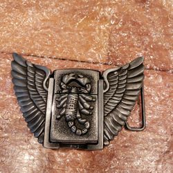 Scorpion Lighter Belt Buckle