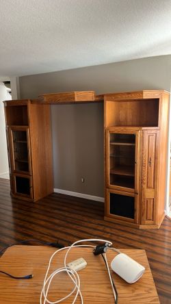 Wall unit / Entertainment Center FREE