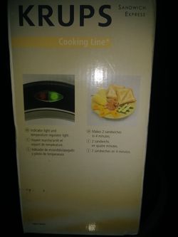 Krups Sandwich Express Maker