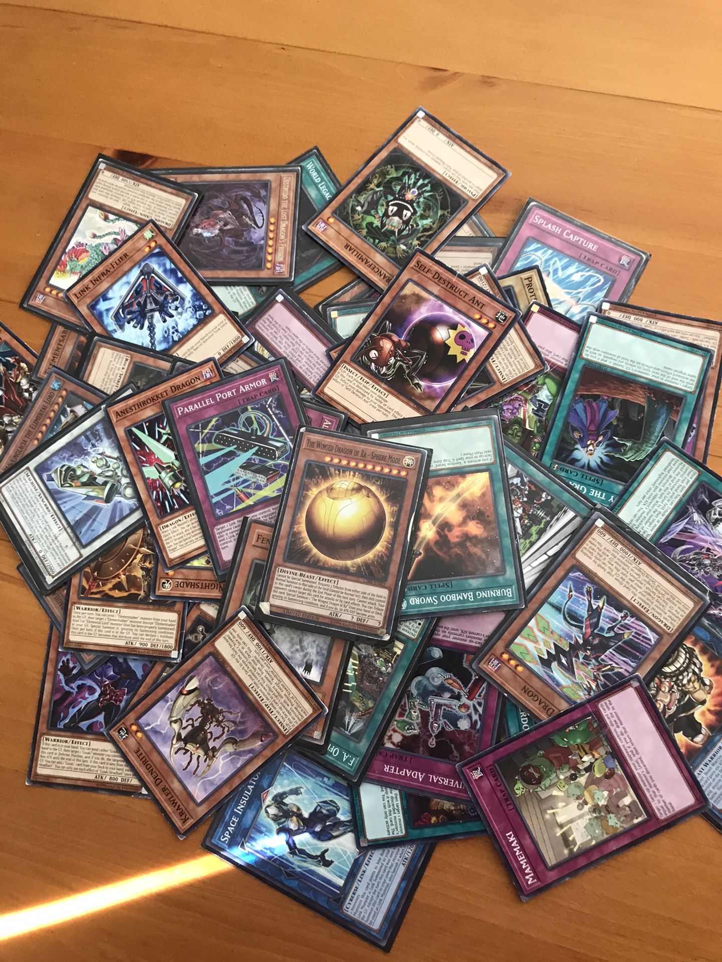 Yu-Gi-Oh cards 42 in total