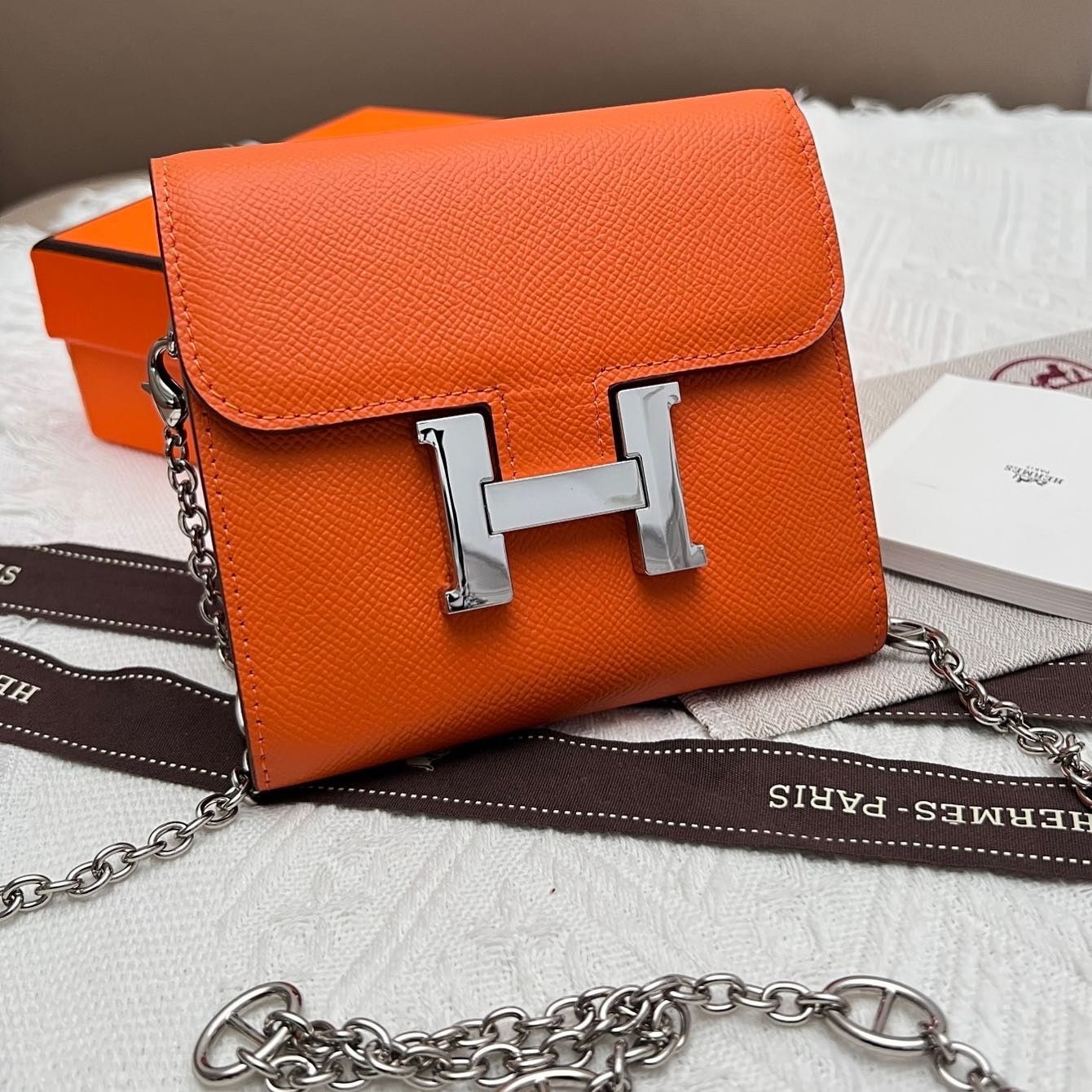 Hermes Chain Shoulder Bag