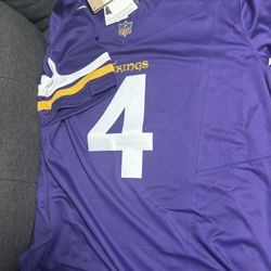 Nike Dri Fit Vikings Cook Jersey - New - XL