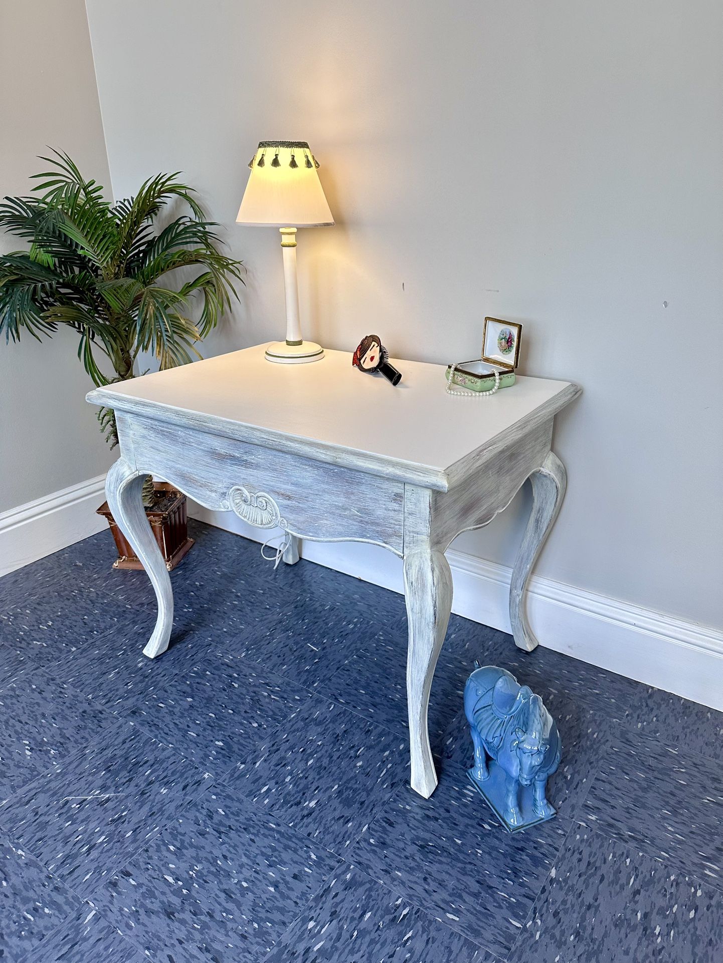 White Nightstand Side End Table (Delivery Service Available)