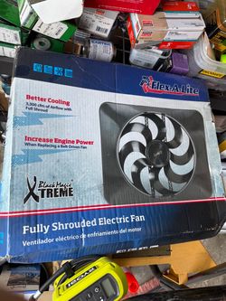 Fully Shrouded Electric Fan