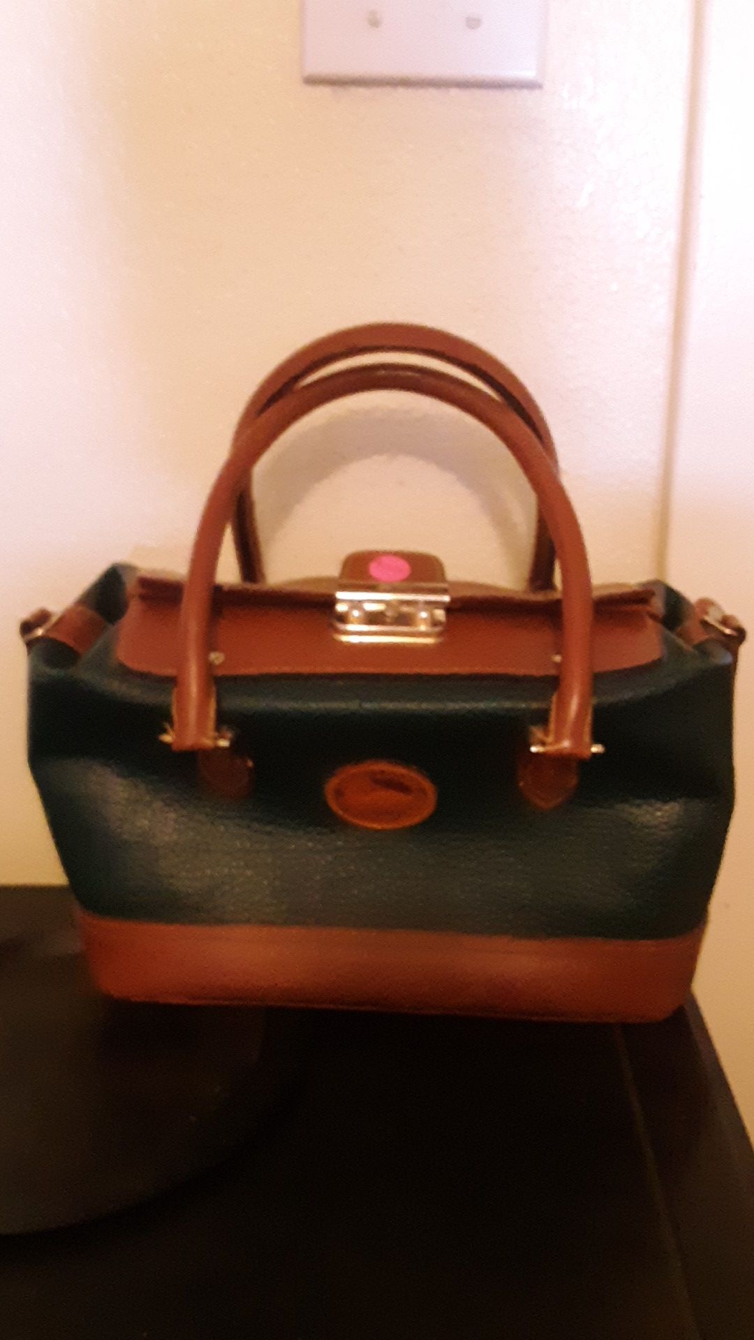 Dooney and Burke all weather leather purse