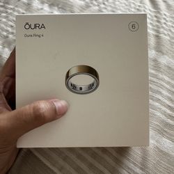 Oura ring Gen4 Gold - 6 