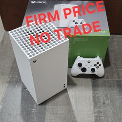 WHITE XBOX SERIES X + CONTROLLER, FIRM PRICE, NO TRADE, BEAUTIFUL CONDITION, READ DESCRIPTION FOR DETAILS
