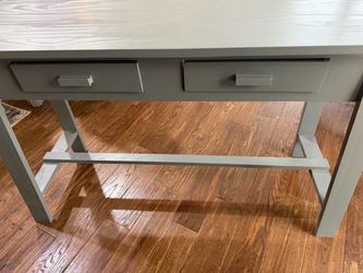 Grey Wooden Desk