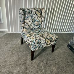 Floral BOHO Style Accent Chair