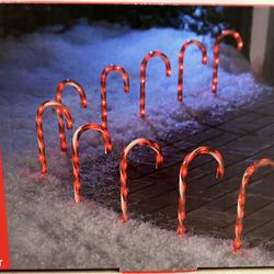 10 - Light Up Holiday Candy Canes