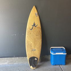 5’8 Aloha America Surfboard 