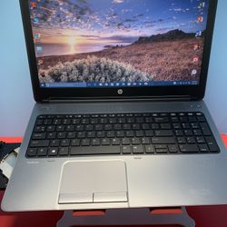   HP…PROBOOK 655-G1  500..GB  HHD...8.0 RAM . READY FOR CLASSES ON LINE OR WORK FROM HOME 
