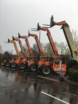 Who is in the market for a forklift, scissor lift or boom lift?