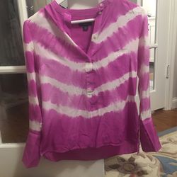 Jcrew Silk Dye Shirt 