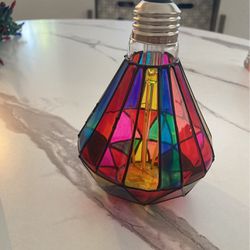 LED Antique Rainbow Lightbulb