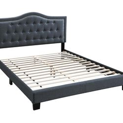 Queen Grey Euro Plain With Ortho Matres!!