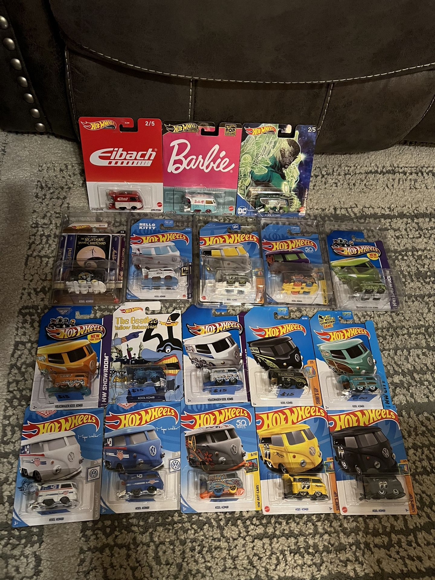 Hot Wheels Kool Kombi Different Prices