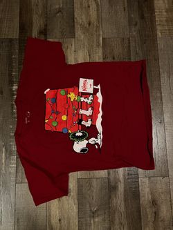 Snoopy Youth Size Christmas Shirt