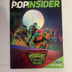 The PopInsider “Teenage Mutant Turtles Mutant Mayhem” Summer 2013 Magazine 