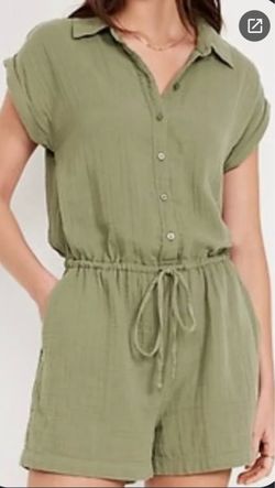 OLD NAVY green romper