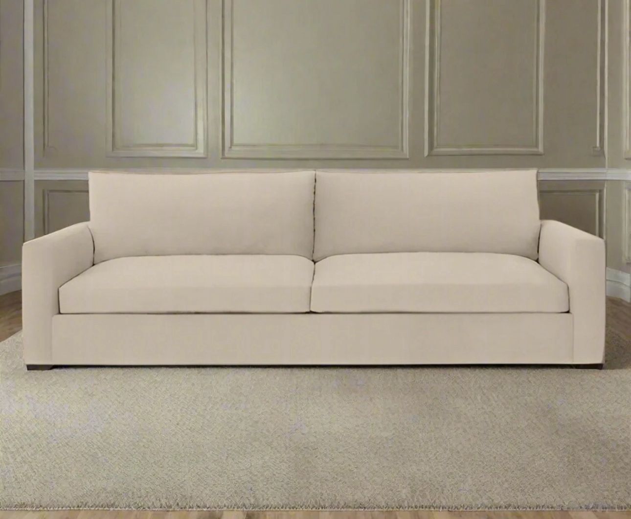 Cream sofa 