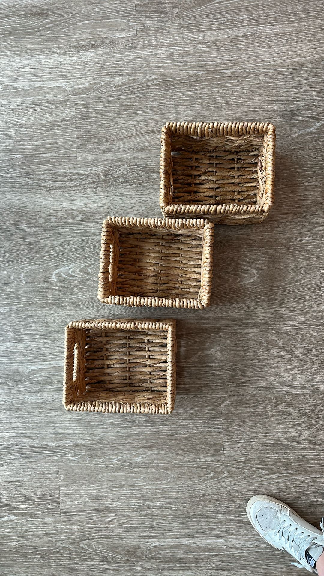 Set Of 3 Small Baskets From World Market