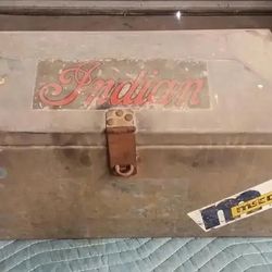 Custom Made Galvanized Small Tool Box (Coffin Style)