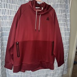 Reebok Red  Pullover Sweater