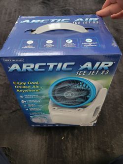 Arctic Air Ice Jet X3 portable personal space cooler, Brand New, Sealed