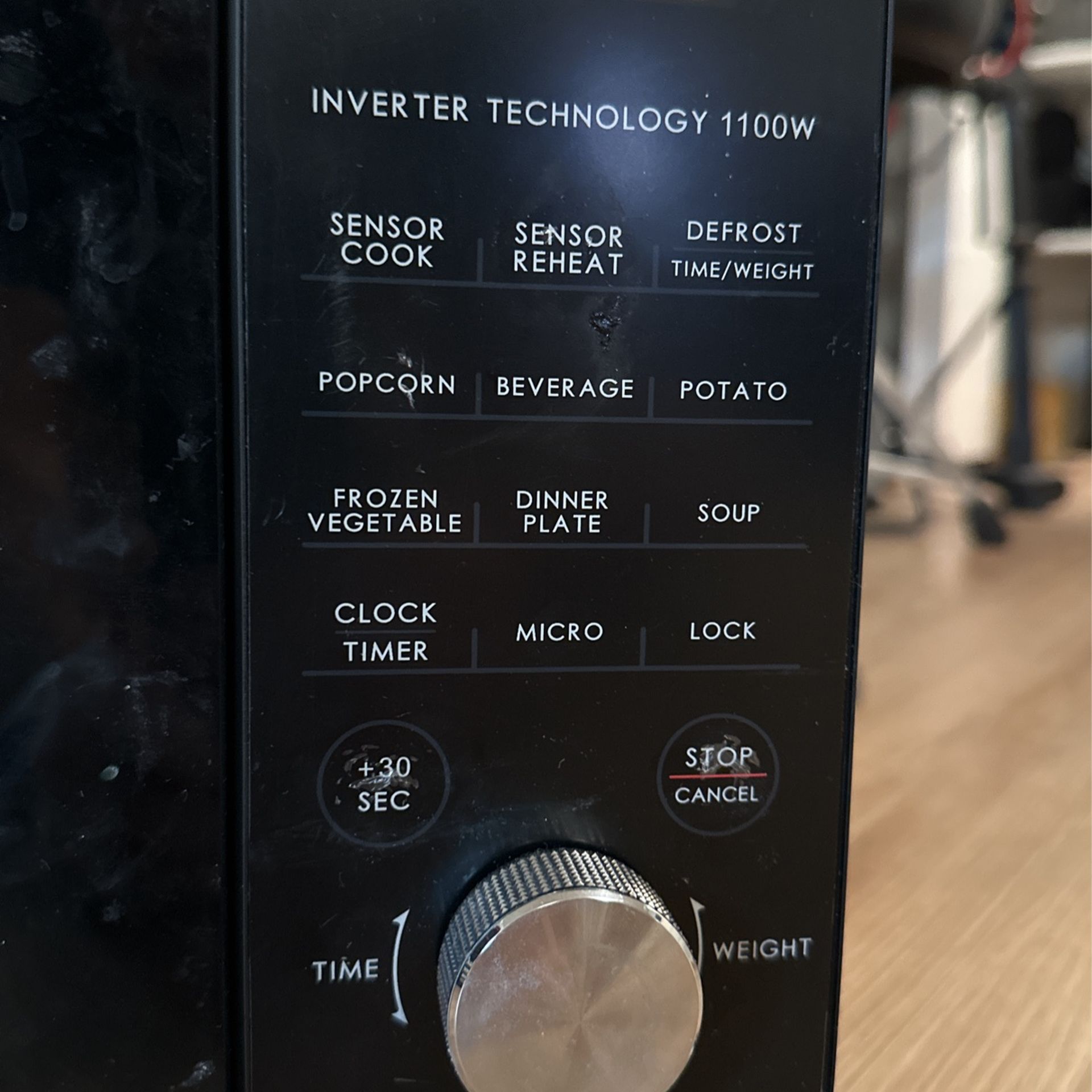 Stainless Steel Microwave (Nice!)