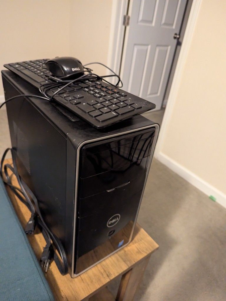 Dell Inspiron Desktop + Keyboard & Mouse