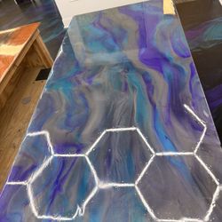 Epoxy Coated Work Utility Tables