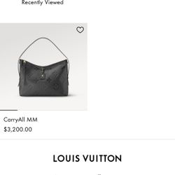 Louis Vuitton - CarryAll MM