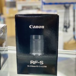Canon RF-s 55-210mm F5-7.1 IS STM Lens