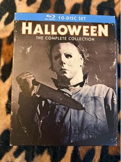 HALLOWEEN, THE COMPLETE COLLECTION BLU RAY 10 DISC SET