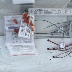 LED Light Fixtures 2by4 25 W 2PK 