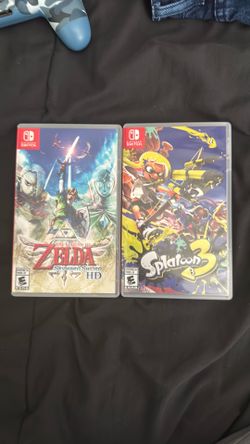 Zelda skyward sword and Splatoon 3