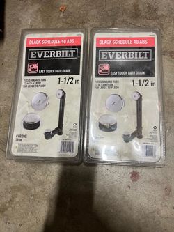 Easy Touch Bath/Shower Drain (2)